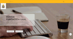 Desktop Screenshot of fundacionuanl.org